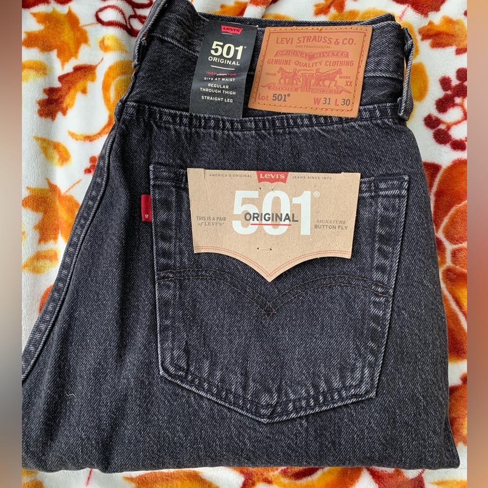 Man Levi jeans size 31×30 style 501 - Picture 1 of 5